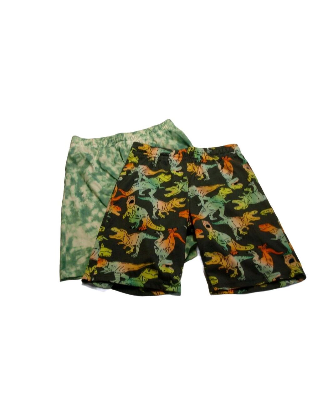 Cat & Jack Kids' Dinosaur Print and Tie-Dye Pajama Shorts